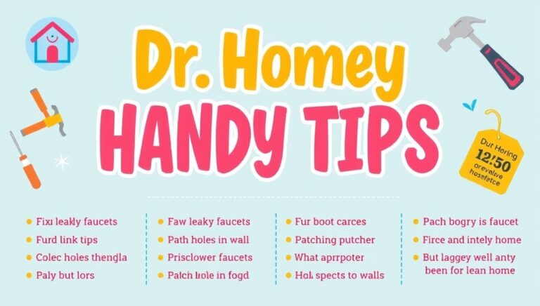 drhomey handy tips