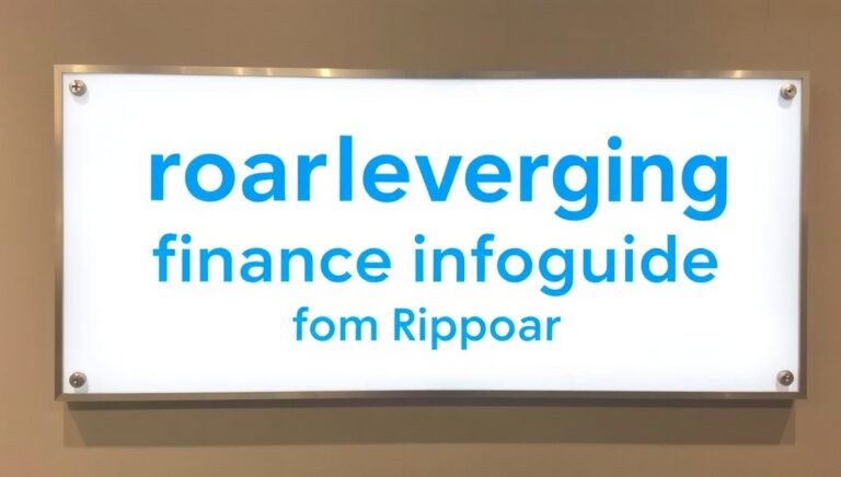 roarleveraging finance infoguide from riproar