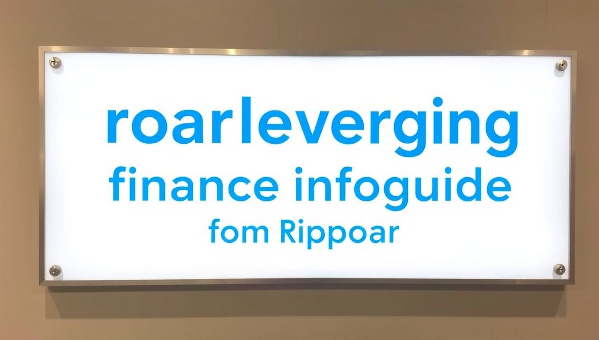 roarleveraging finance infoguide from riproar