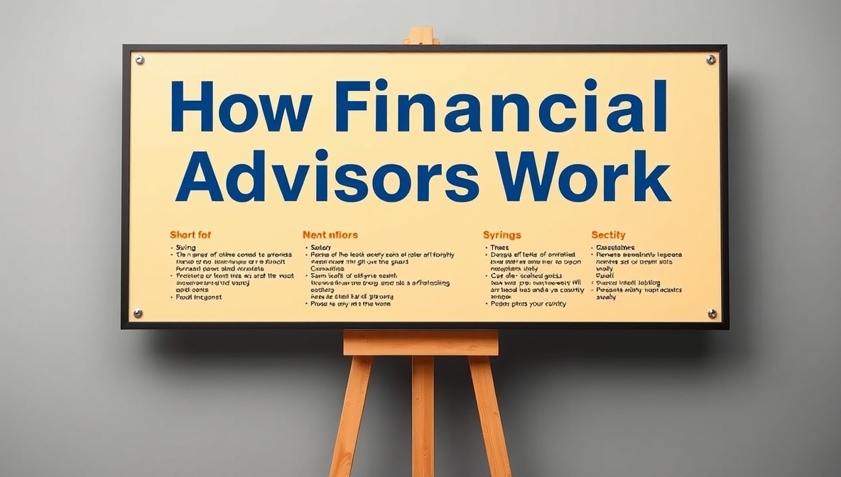 how financial advisors work ontpeconomy