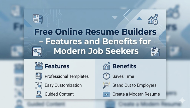 Free Online Resume Builders - Features and Benefits for Modern Job Seekers 