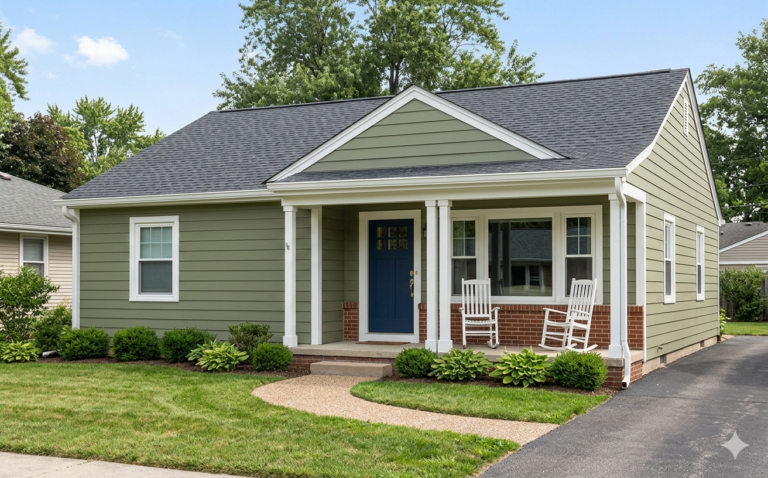 Small Ranch House Exterior Colors