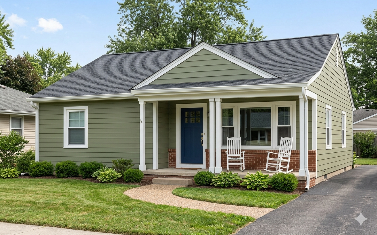 Small Ranch House Exterior Colors