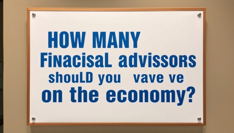 how many financial advisors should you have ontpeconomy