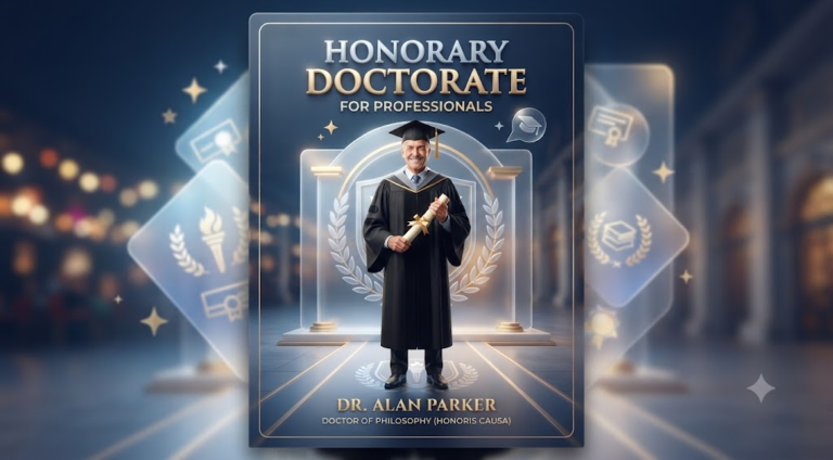 Honorary Doctorate For Professionals